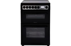 Hotpoint HAE60K Double Electric Cooker - Black.